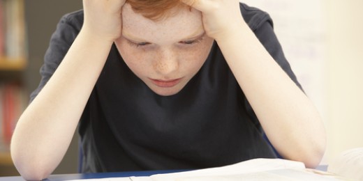 Parfois ce sont les enfants eux-mêmes qui se mettent la pression à l'école pour le bulletin