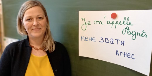 Rencontre avec Agnès Amez, institutrice engagée auprès des réfugiés