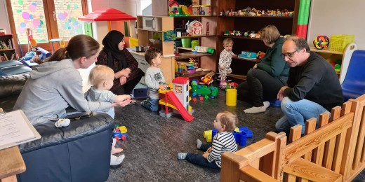 À L'antre du jeu, à Marcinelle, l'espace collectif pour enfants, parents...