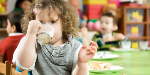 Présentation de la journée alimentaire de l'enfant, à la maison et à l'école