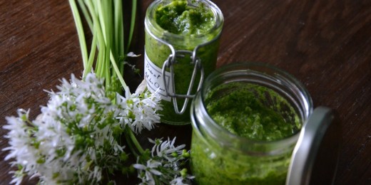 Recette de saison : le pesto à l'ail des ours