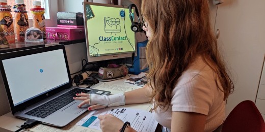 Maladie, handicap, classe à domicile