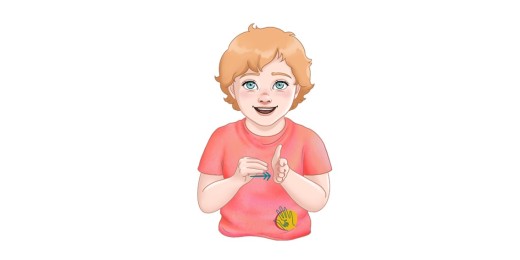 Langue des signes, bébé, langage
