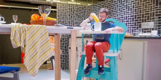 Visitez notre maison géante à Charleroi