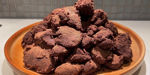 Recette, facile, chocolat