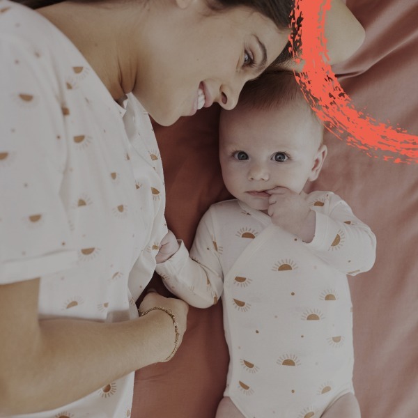 maman et bébé assortis