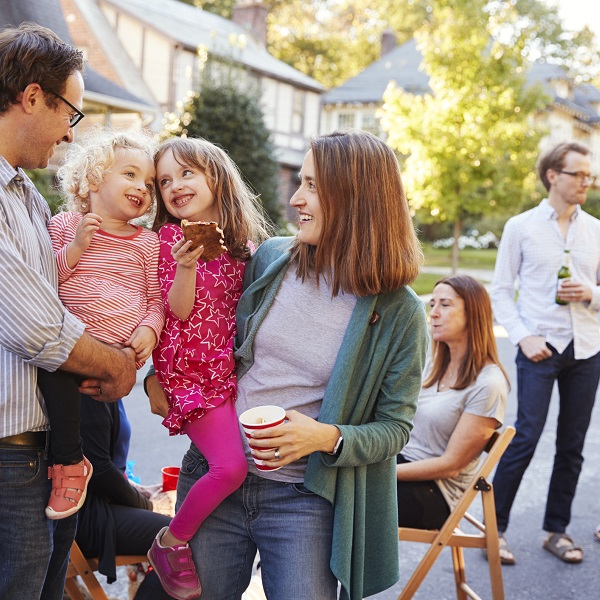 Des familles se rencontrent