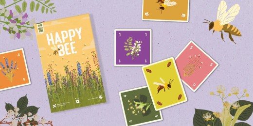 Happy Bee, un jeu d'abeille qui célèbre le printemps