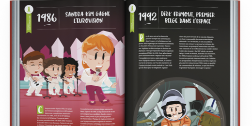 100 grandes et petites dates de la Belgique, un livre à mettre dans la  bibliothèque familiale