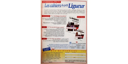 Retour sur le Ligueur en version adaptée aux plus jeunes en décembre 1993