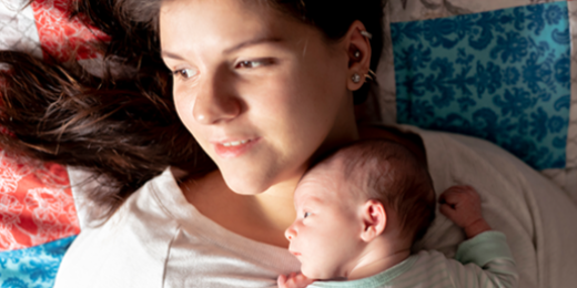 Le baby blues est un état normal un peu après l'accouchement