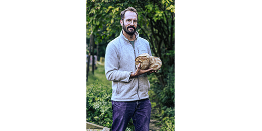Guillaume Lobet est agronome, enseignant, chercheur à l’université... et depuis peu boulanger