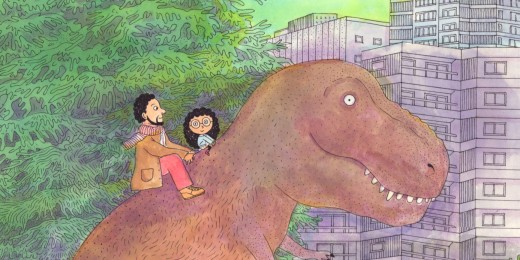 Il y a aussi une T.rex, de Julie Douine et Noémie Favart (Versant sud’)