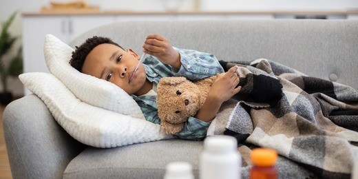 La garde d’enfant malade, un vrai casse-tête pour les parents