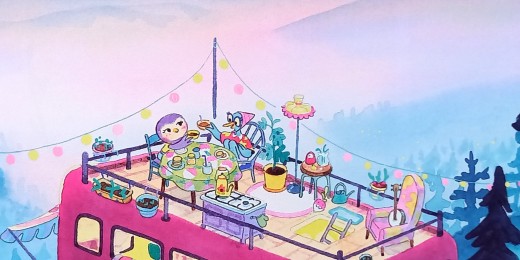 Mouette & Chouette, de Sandra Le Guen et Julien Arnal (éditions Little Urban)
