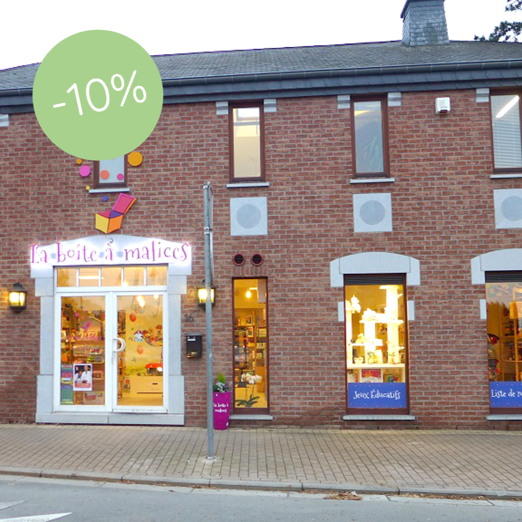 10% de réduction pour les membres de la Ligue des familles à la boite à malîces