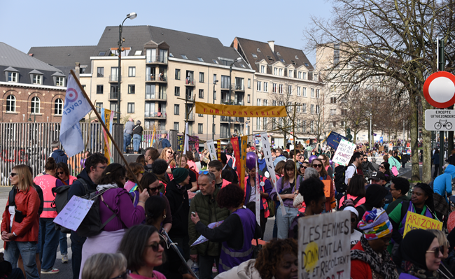 Le 8 mars, nous étions là pour porter nos revendications ! 8