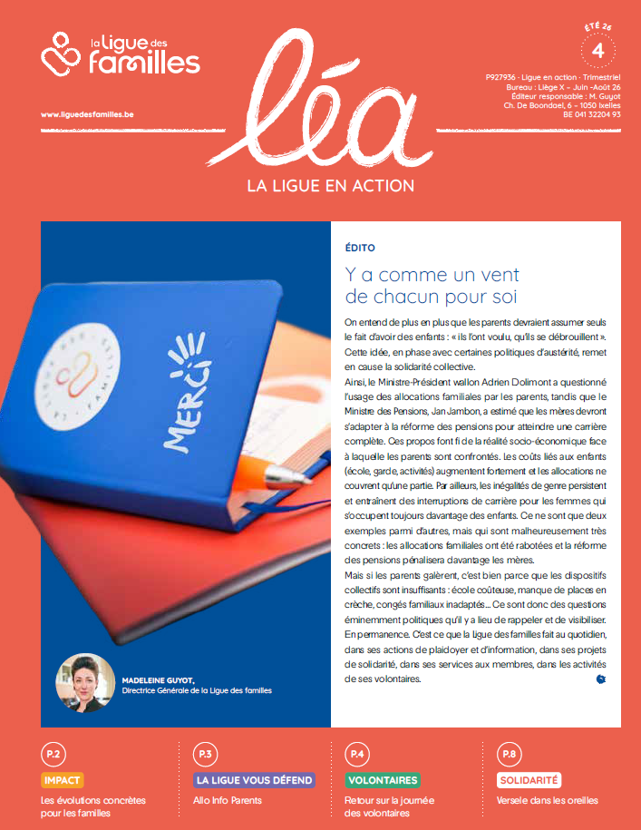 Le dernier numéro du léa peut être téléchargé