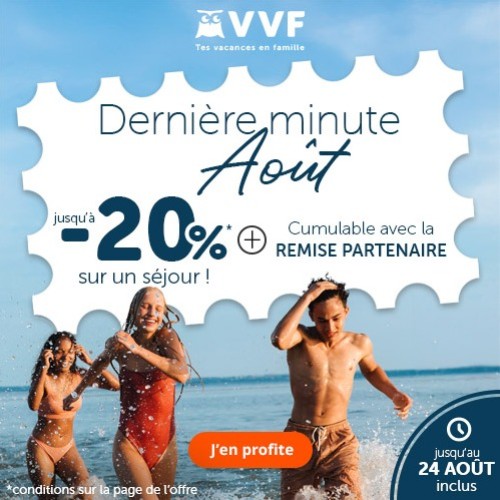 VVF Villages : dernière minute Toussaint - jusqu'à 20% de réduction