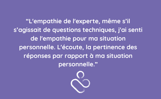 Témoignage de parent sur les services de Allo Info Parents